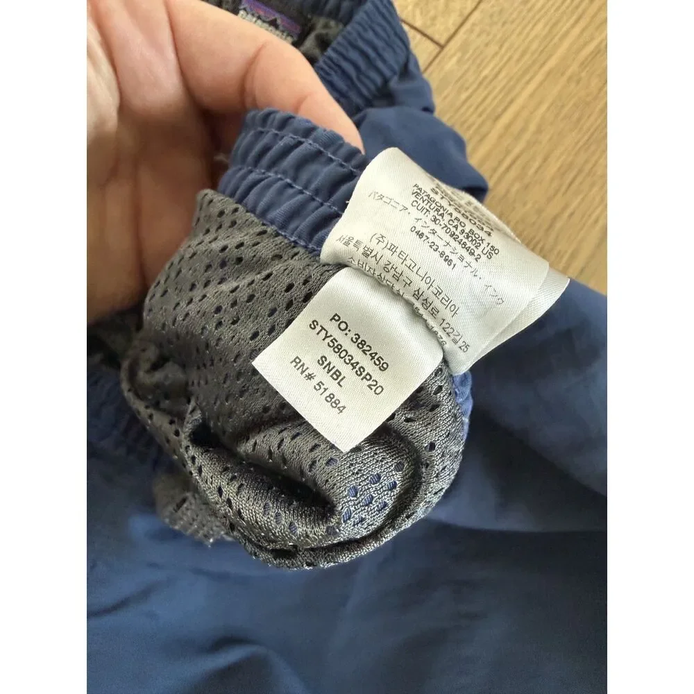 PATAGONIA XL blue baggies longs 7